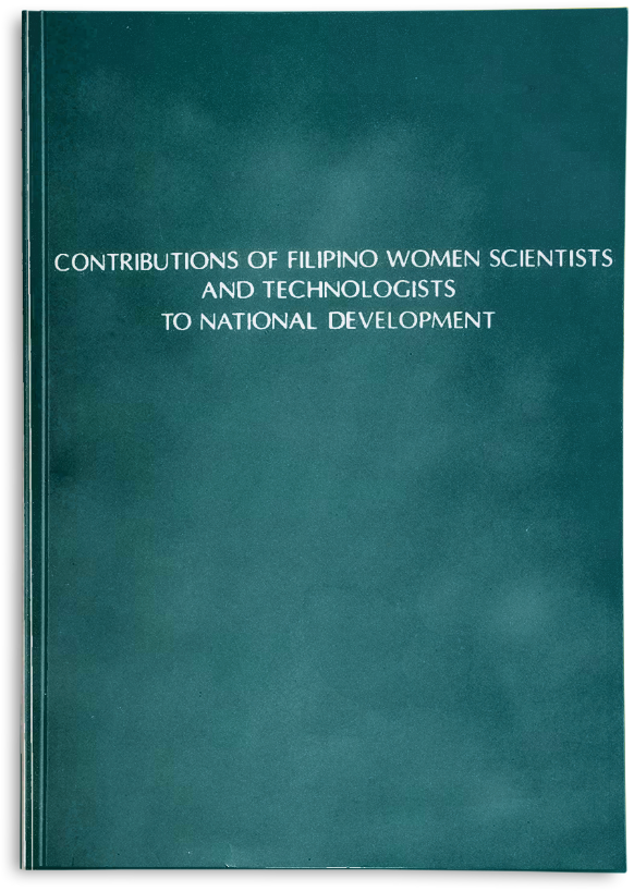 PCW Contributions of Filipino Women Scientists and Technologists to National Development 1985